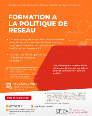 Photo de Formation à la politique de réseau