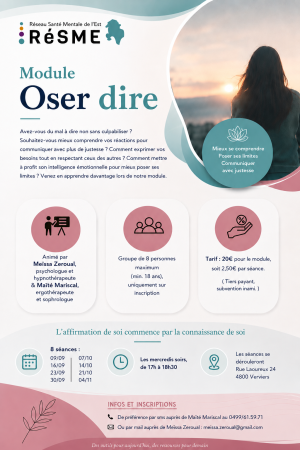 Photo de Module "Oser dire"
