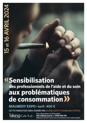 Photo de Sensibilisation des professionnels de l'aide et du soin aux problématiques de consommation