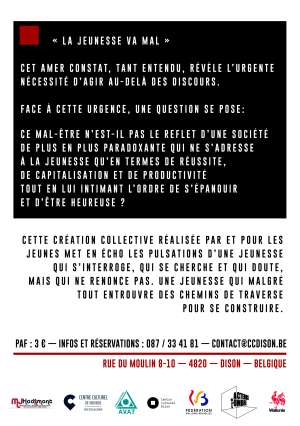 Photo de "L"écho de nos entraves" - Les Jeunes de l'Ombre 2026