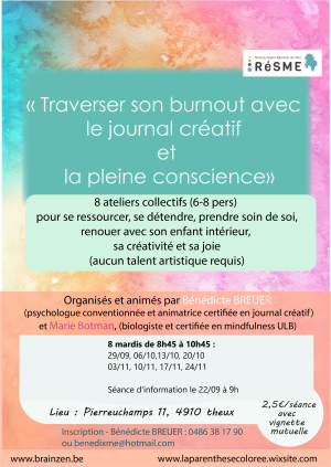 Photo de Traverser son burnout avec le journal créatif et la pleine conscience