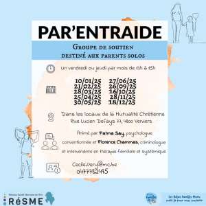 Photo de Par'entraide - groupe de soutien pour parents solos