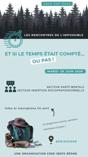 Photo de Les Rencontres de l'Impossible : "Et si le temps était compté...ou pas !"