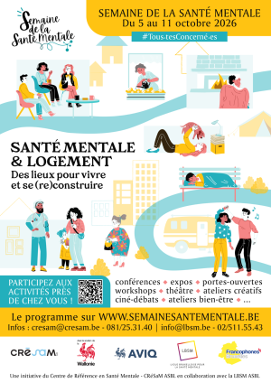 Photo de Semaine de la Santé Mentale : "Santé mentale et logement, des lieux pour vivre et se (re)construire"