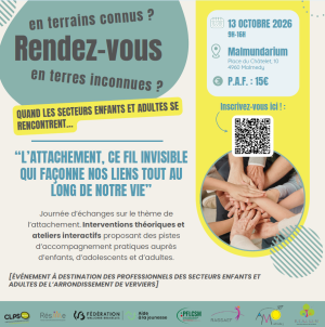 Photo de Journée d'échanges : "L'attachement, ce fil invisible qui façonne nos liens tout au long de notre vie"
