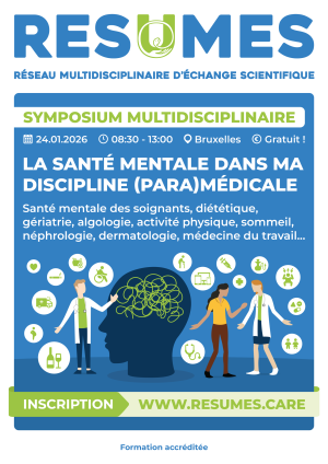 Photo de La santé mentale dans ma discipline (para)médicale (Symposium multidisciplinaire)