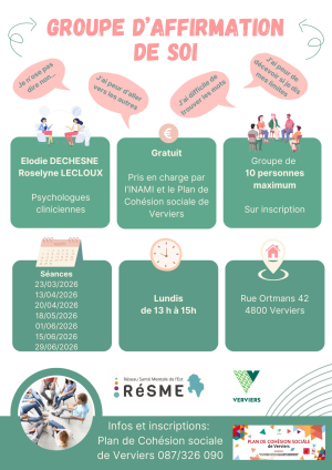 Photo de Groupe d'affirmation de soi