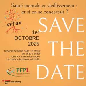 Photo de Save The Date - Colloque "Santé mentale et vieillissement : et si on se concertait ?"